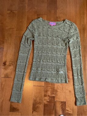 Edikted lace long sleeve top